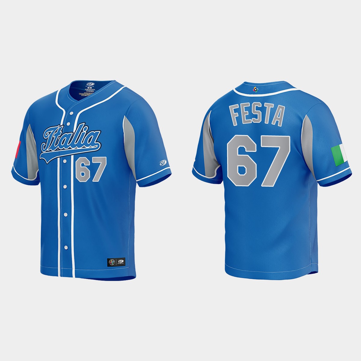 Matt Festa Italy  2023 World  Classic Jersey - Royal