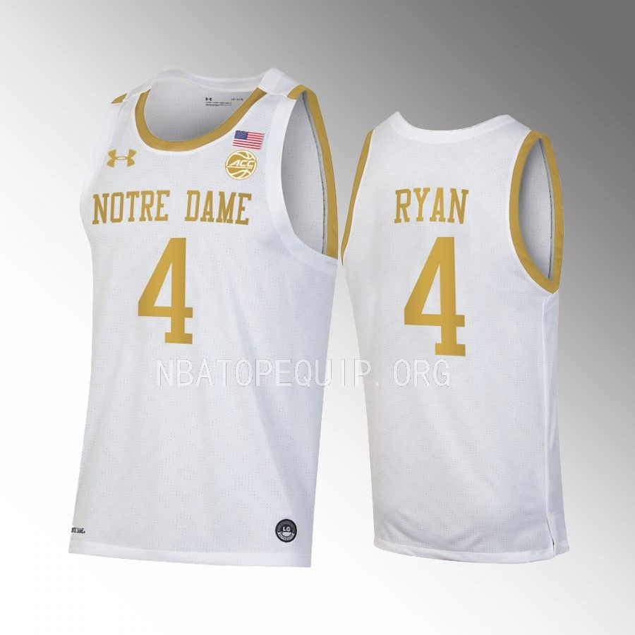 Matt Ryan Notre Dame Fighting Irish White Jersey Alumni