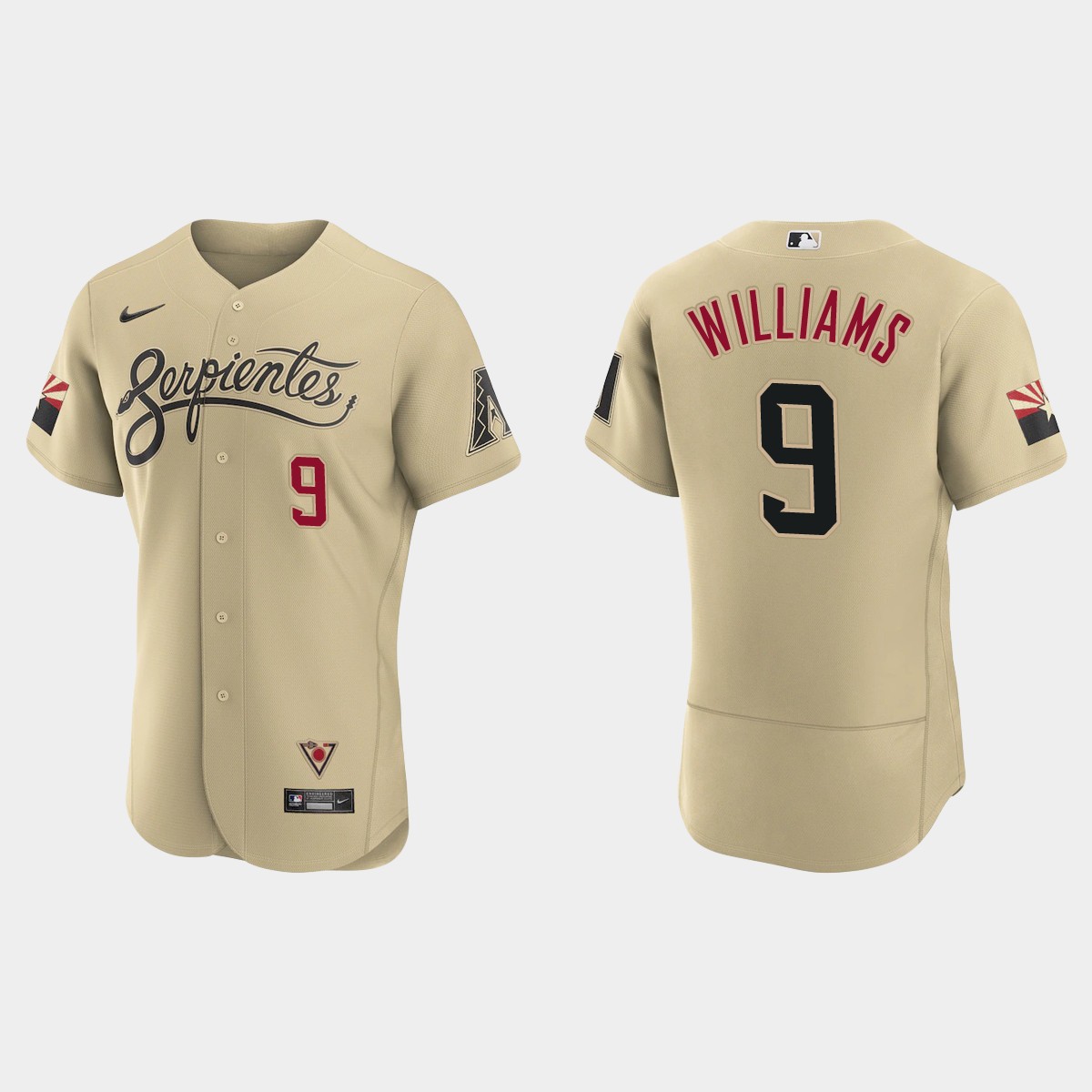 Matt Williams Arizona Diamondbacks 2021 City Connect Jersey - Gold