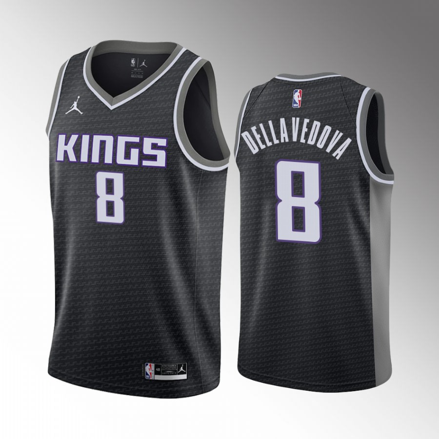 Matthew Dellavedova Sacramento Kings #8 Black Jersey Statement Edition Swingman