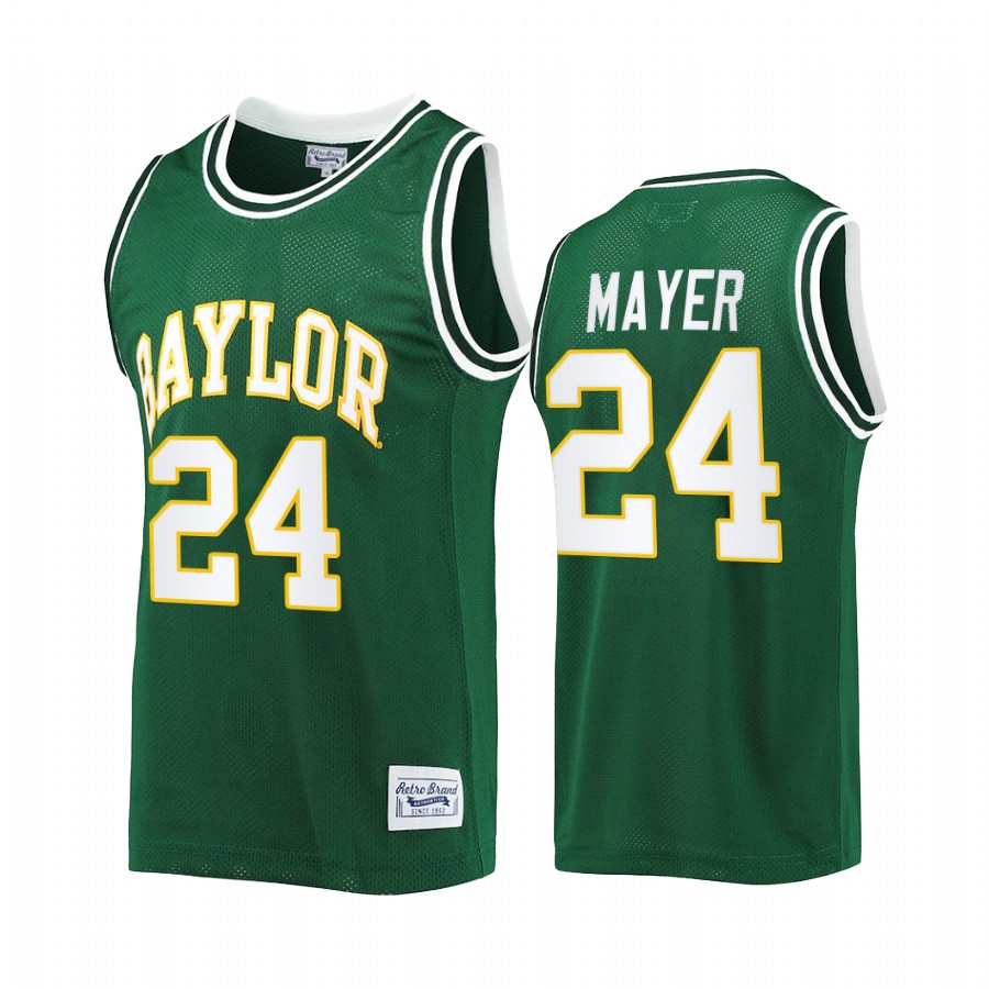 Matthew Mayer Baylor Bears Green Jersey Commemorative Classic
