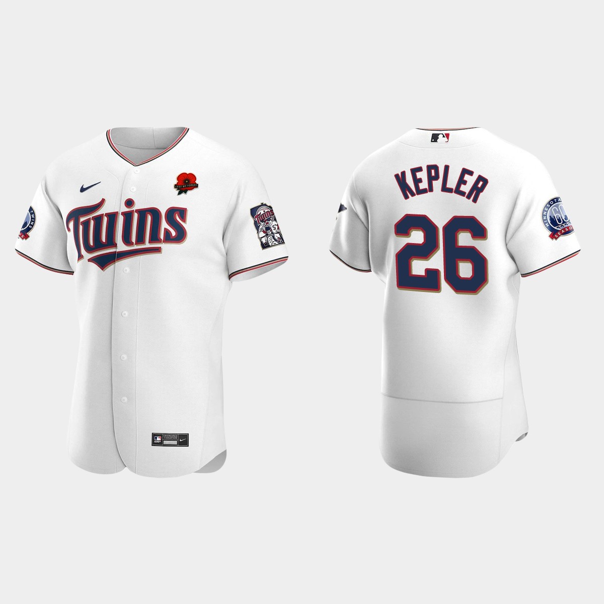 Max Kepler Minnesota Twins 2021 Memorial Day Jersey - White