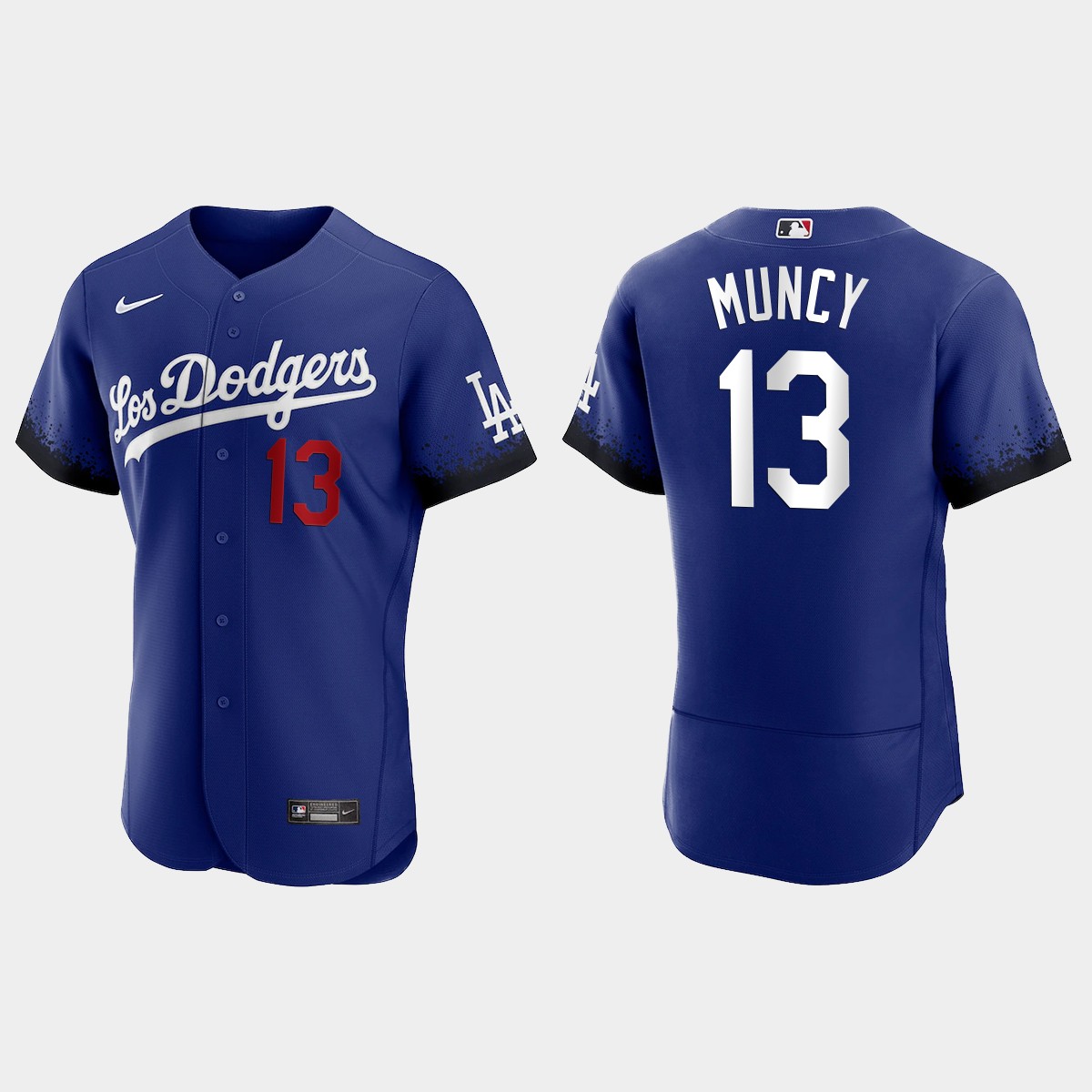 Max Muncy Los Angeles Dodgers 2021 City Connect Jersey - Royal