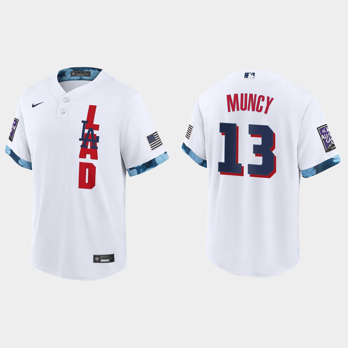 Max Muncy Los Angeles Dodgers 2021 MLB All-Star Game Jersey - White