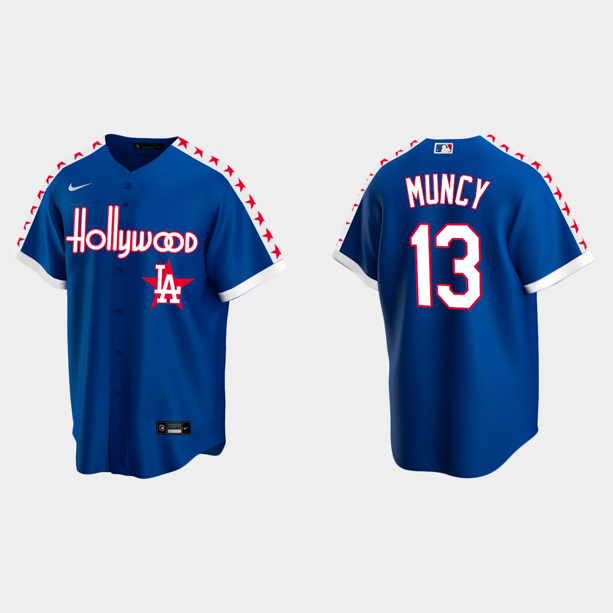 Max Muncy Los Angeles Dodgers City Connect Special Edition jersey - Royal