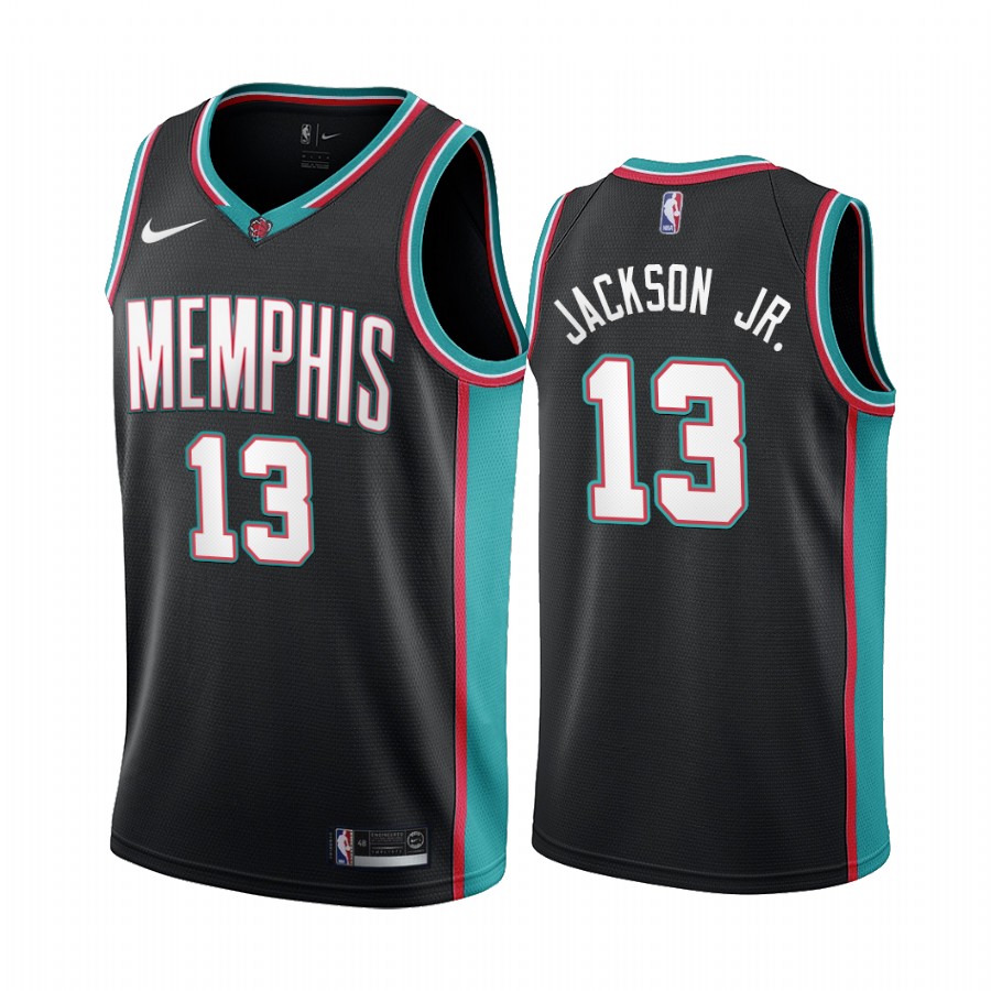 Memphis Grizzlies #13 Jaren Jackson Jr. 20th Season Classic Black Jersey
