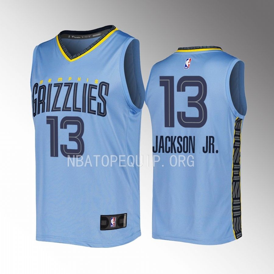 Memphis Grizzlies #13 Jaren Jackson Jr. Statement Edition Jersey 2022-23 Fast Break  Blue