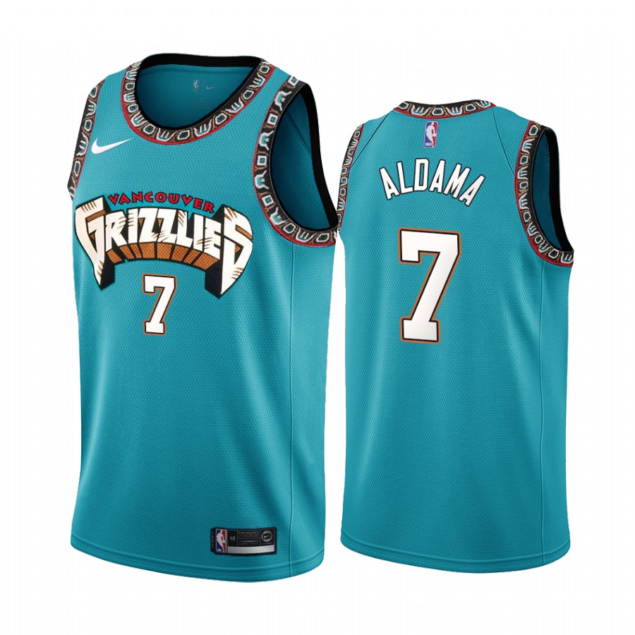 Memphis Grizzlies Santi Aldama 2021 NBA Draft #7 Classic Edition Jersey Teal
