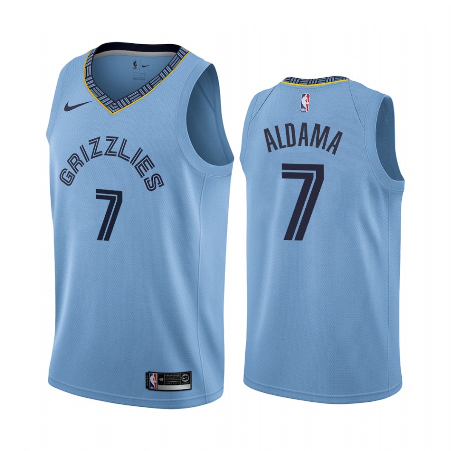 Memphis Grizzlies Santi Aldama 2021 NBA Draft #7 Statement Edition Jersey Blue