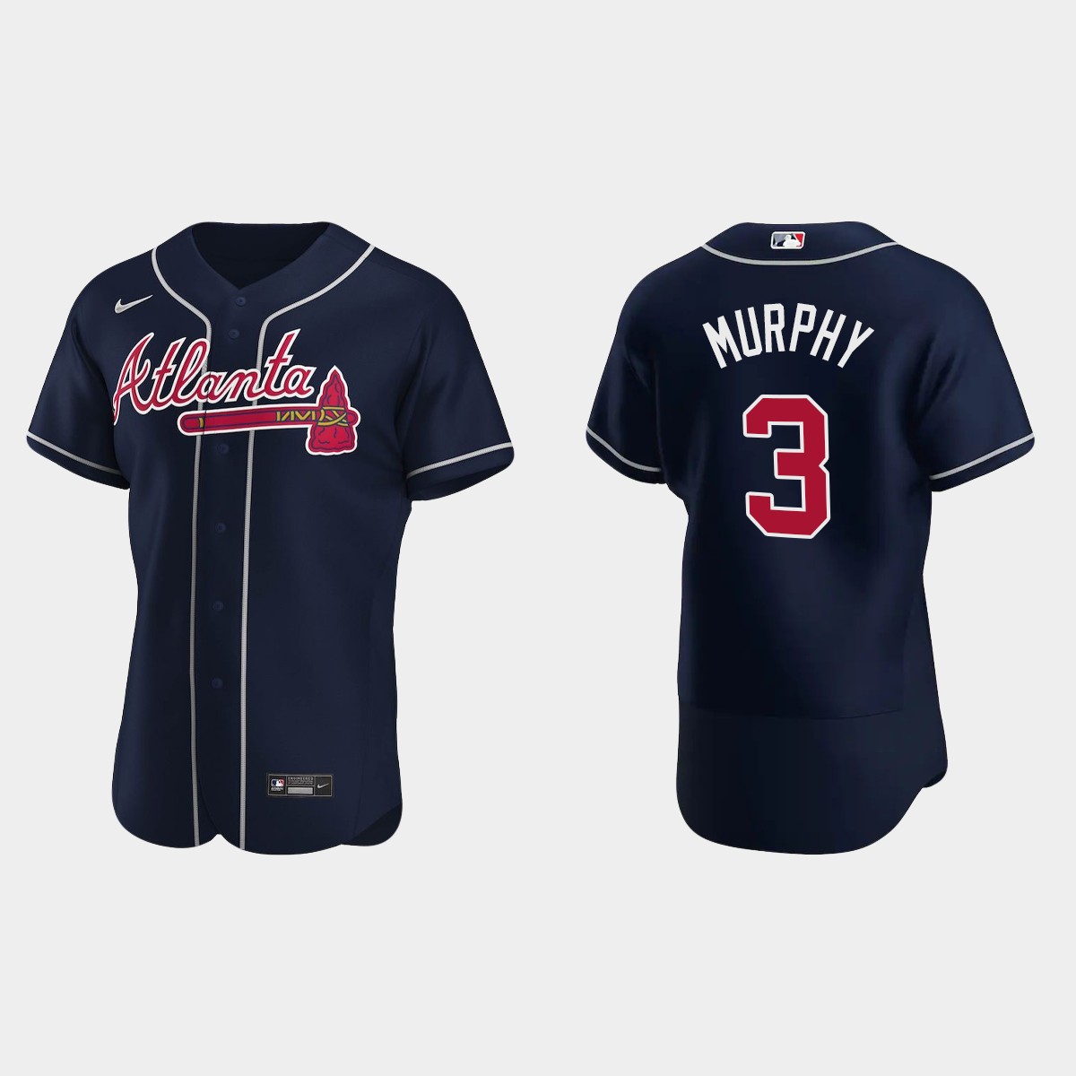 Men's Atlanta Braves Dale Murphy 2020 Alternate Jersey - Navy