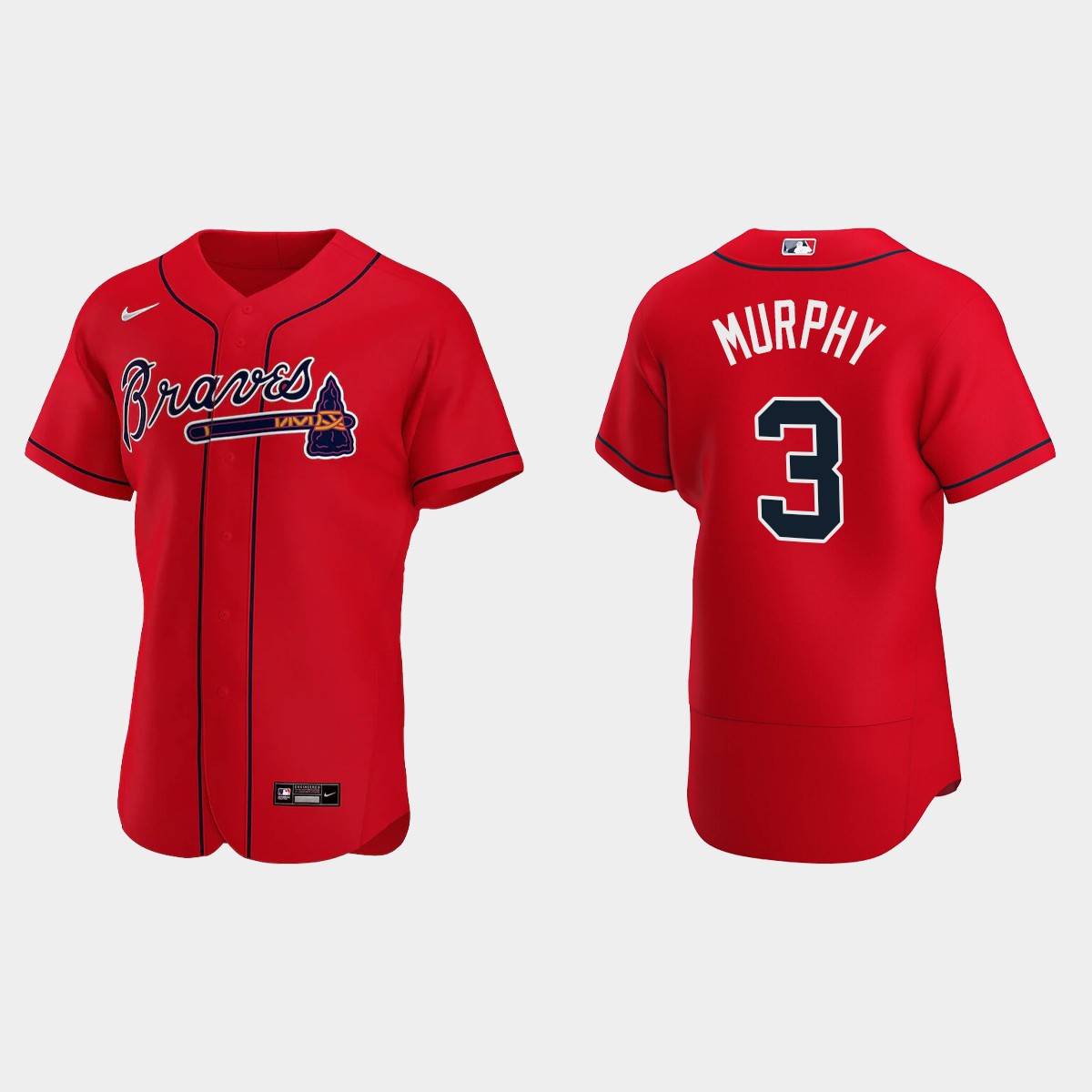 Men's Atlanta Braves Dale Murphy 2020 Alternate Jersey - Red
