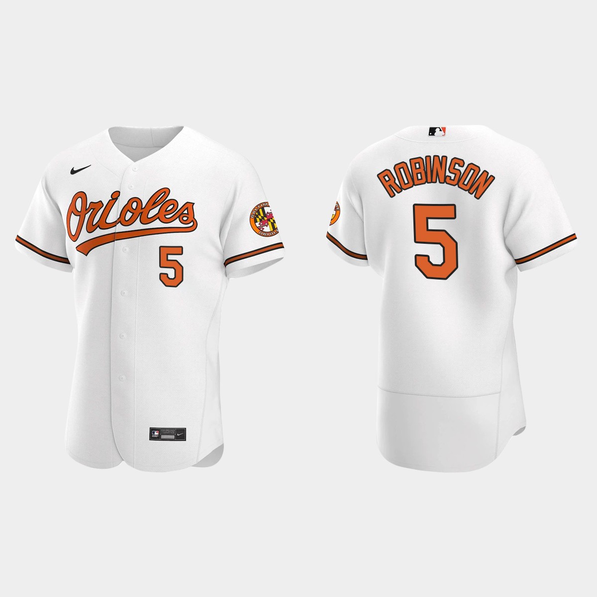 Men's Baltimore Orioles Brooks Robinson 2020 Home Jersey - White