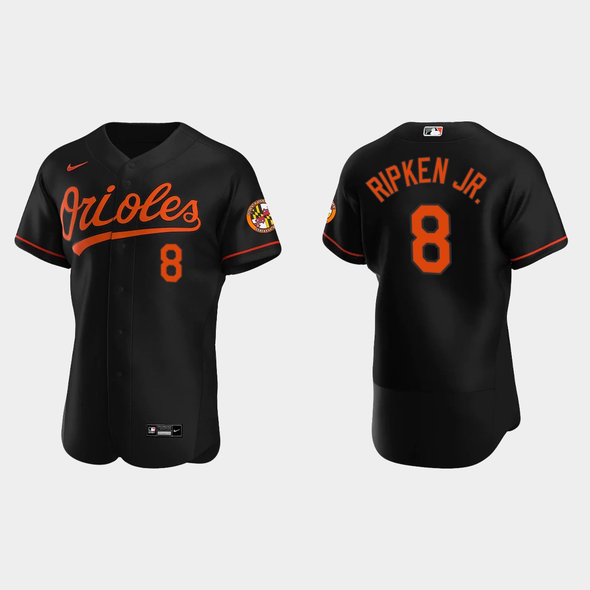 Men's Baltimore Orioles Cal Ripken Jr. 2020 Alternate Jersey - Black