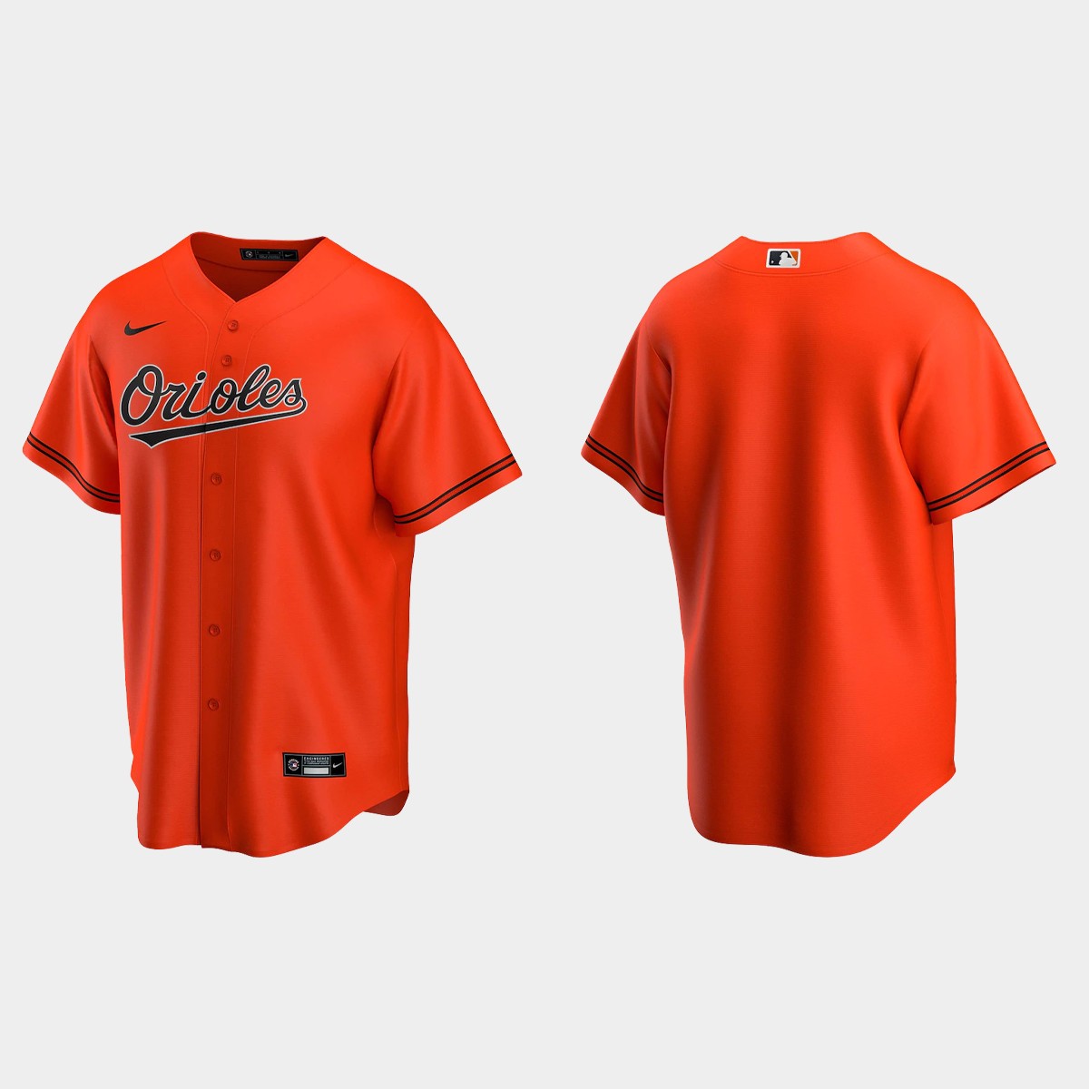 Men's Baltimore Orioles Orange 2020 Alternate Jersey