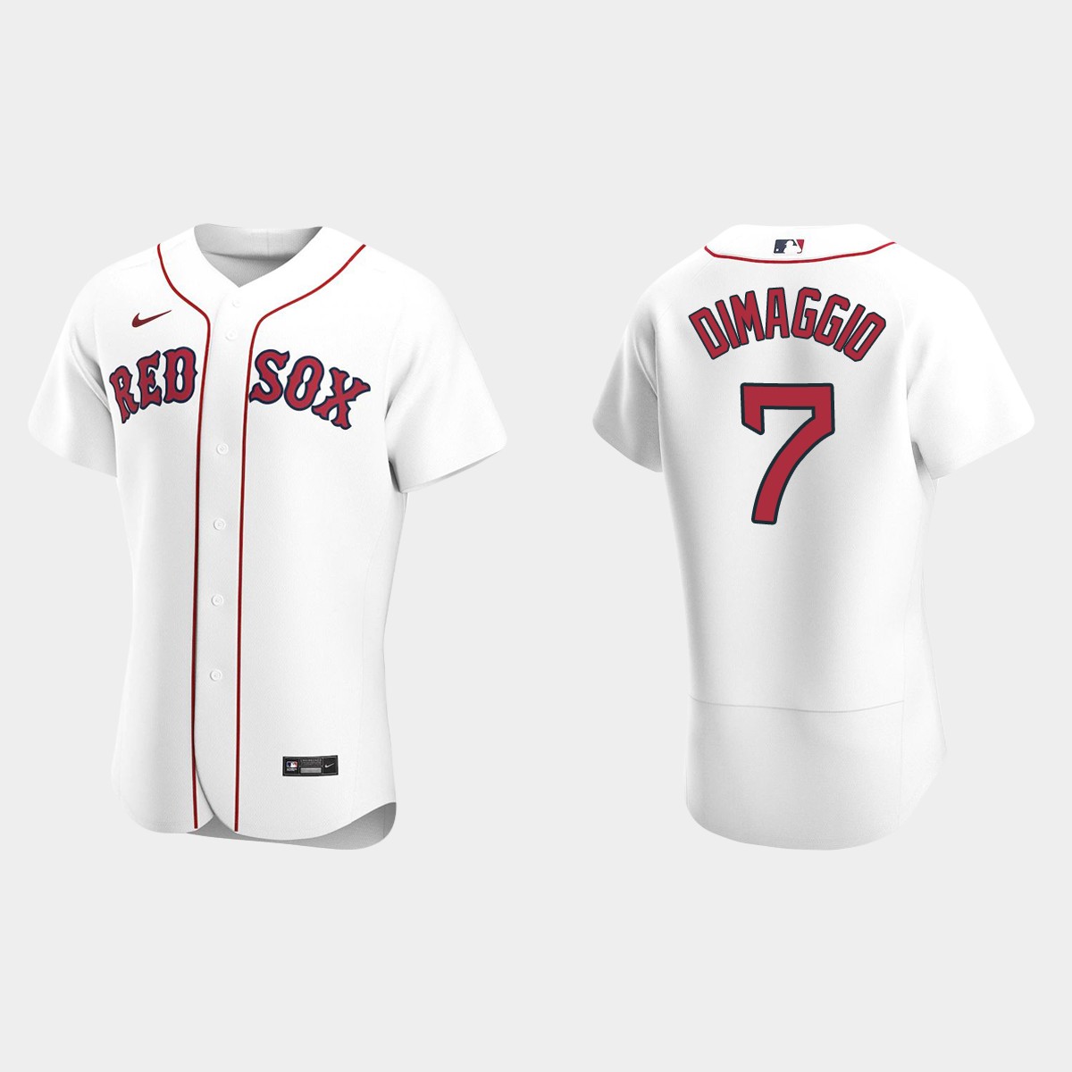 Men's Boston Red Sox Dom DiMaggio White Retired Player Jersey