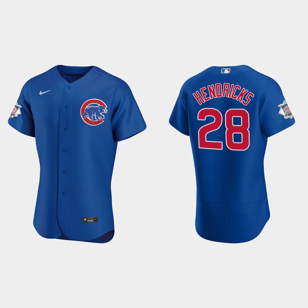 Men's Chicago Cubs Kyle Hendricks 2020 Alternate Jersey - Royal