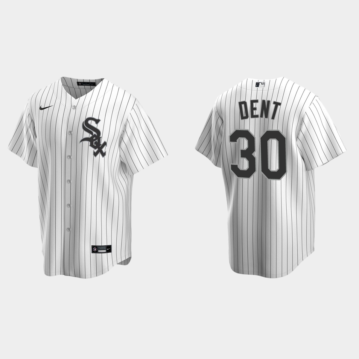 Men's Chicago White Sox Bucky Dent White Retired Player Jersey