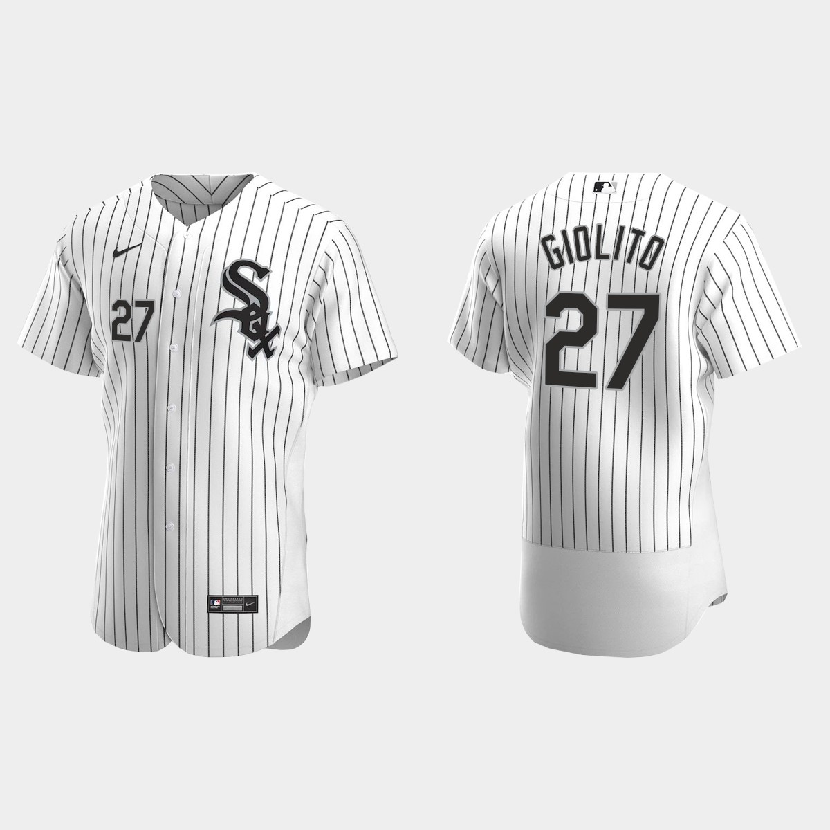 Men's Chicago White Sox Lucas Giolito 2020 Home Jersey - White