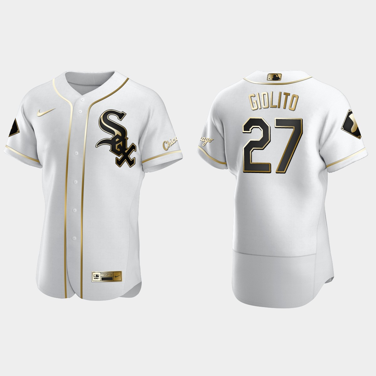 Men's Chicago White Sox Lucas Giolito Golden Edition Jersey - White