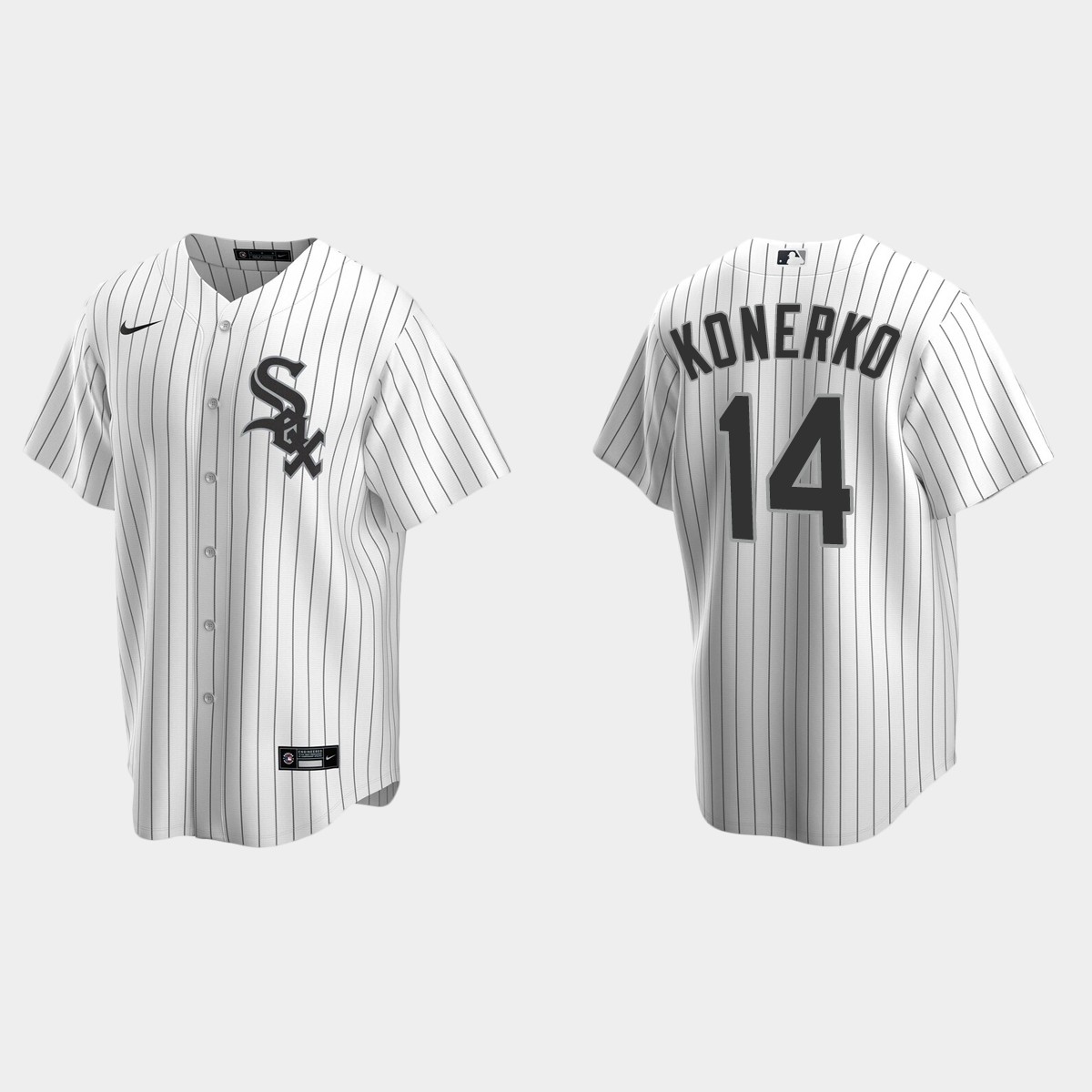 Men's Chicago White Sox Paul Konerko White Retired Player Jersey