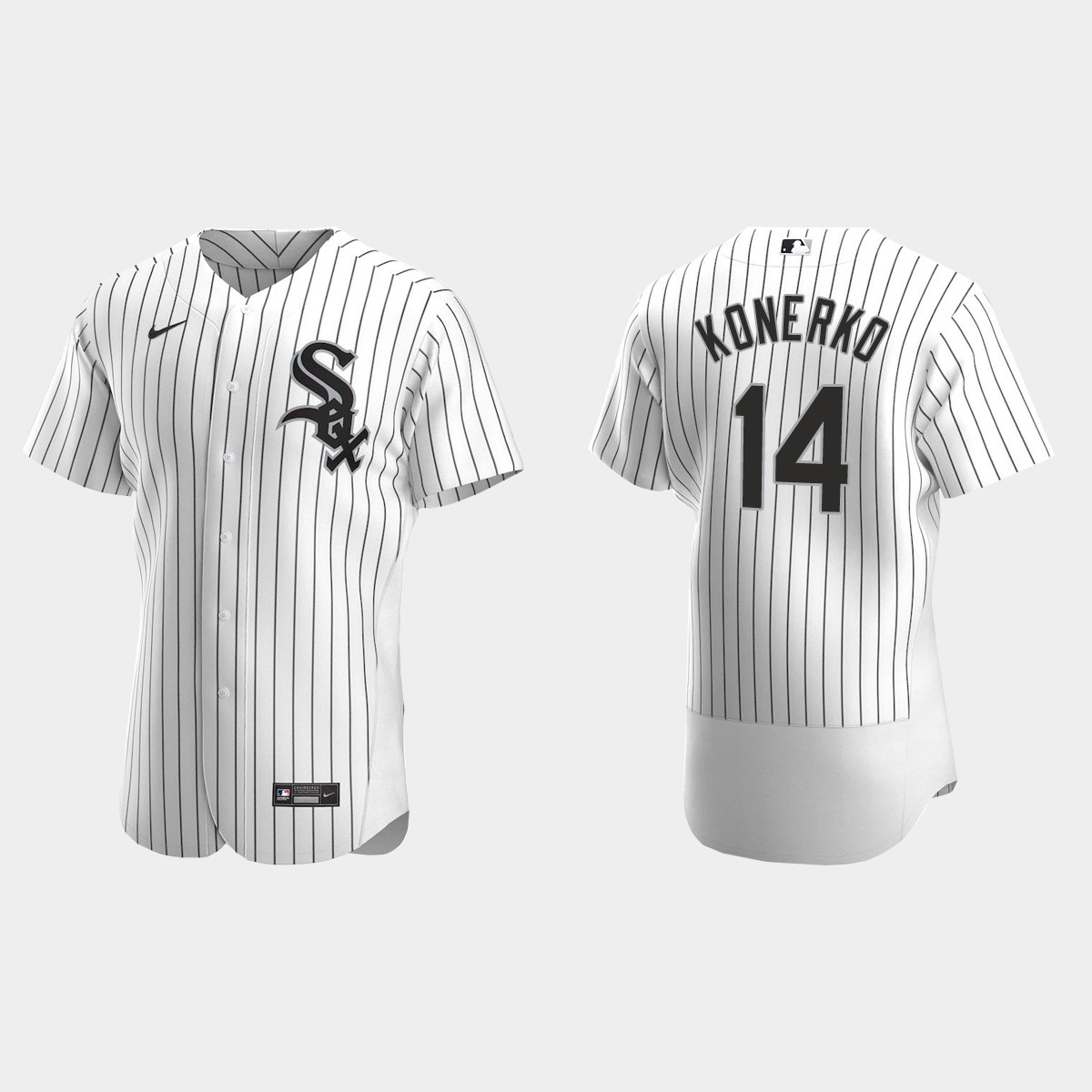 Men's Chicago White Sox Paul Konerko White Retired Player Jersey