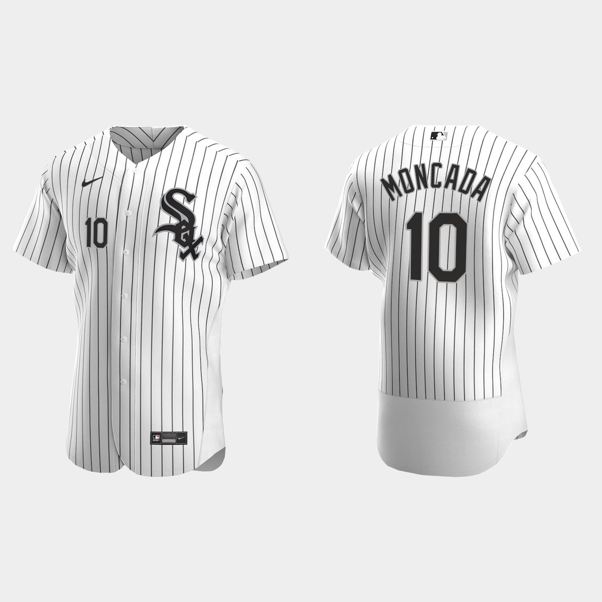 Men's Chicago White Sox Yoan Moncada 2020 Home Jersey - White