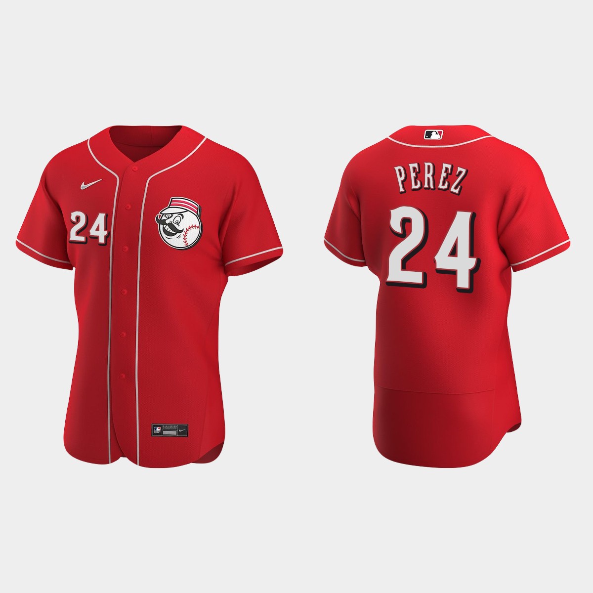 Men's Cincinnati Reds Tony Perez 2020 Alternate Jersey - Scarlet