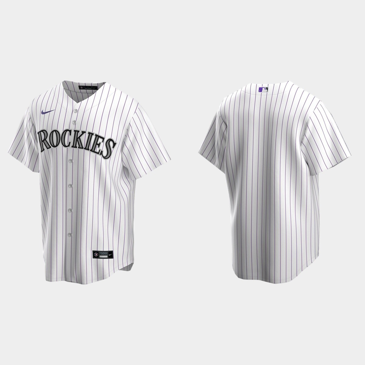 Men's Colorado Rockies Home Jersey - White