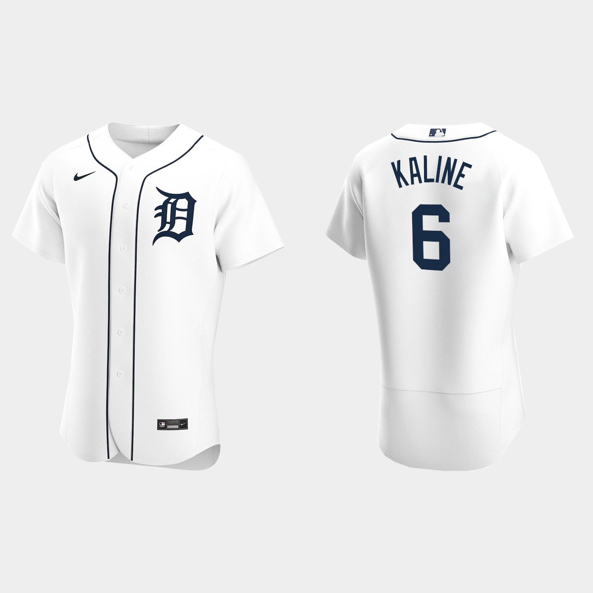 Men's Detroit Tigers Al Kaline 2020 Home Jersey - White