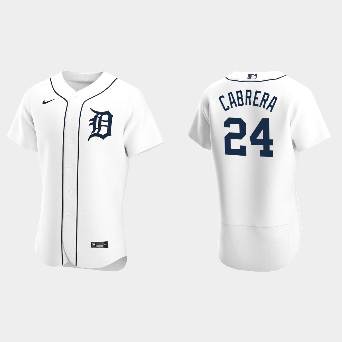 Men's Detroit Tigers Miguel Cabrera 2020 Home Jersey - White