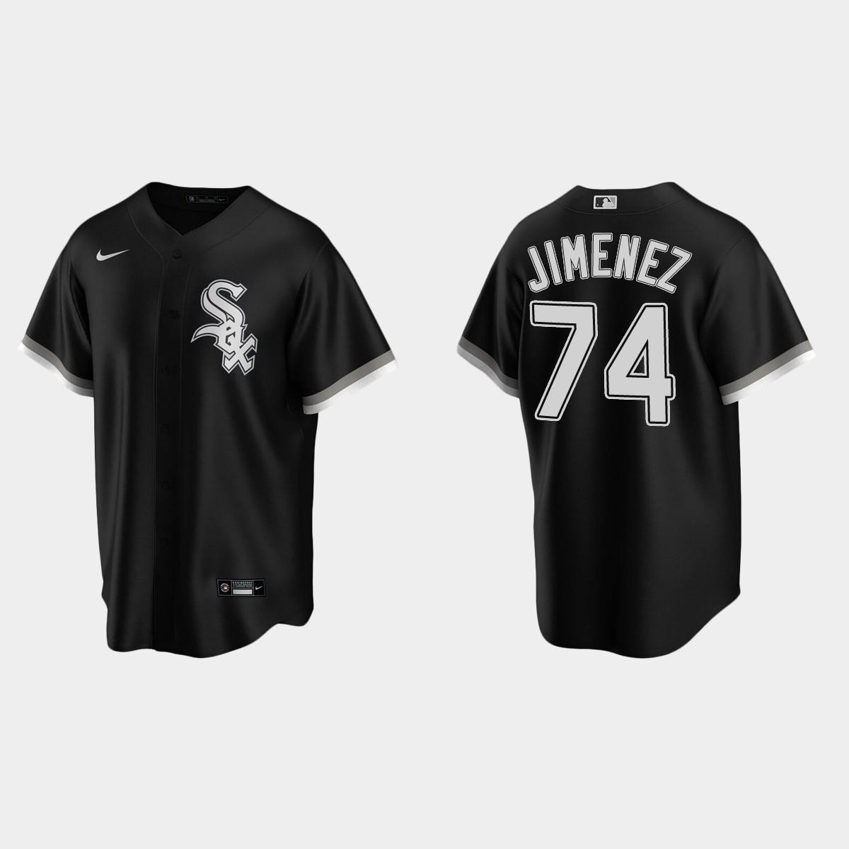 Men's Eloy Jimenez Chicago White Sox Alternate Jersey - Black