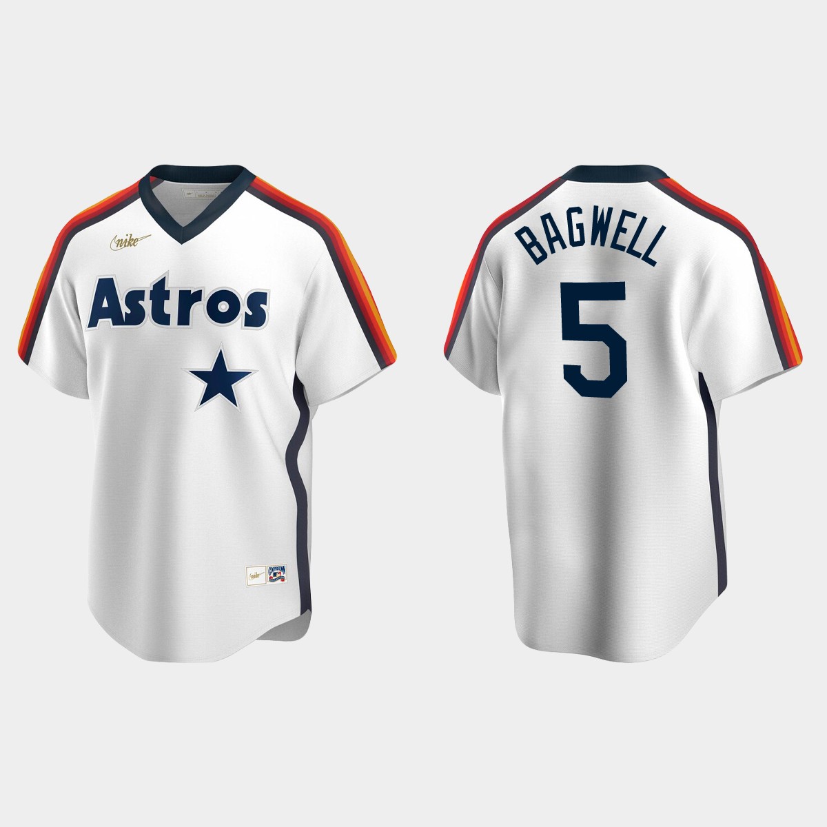 Men's Jeff Bagwell Houston Astros Cooperstown Collection Home Jersey - White