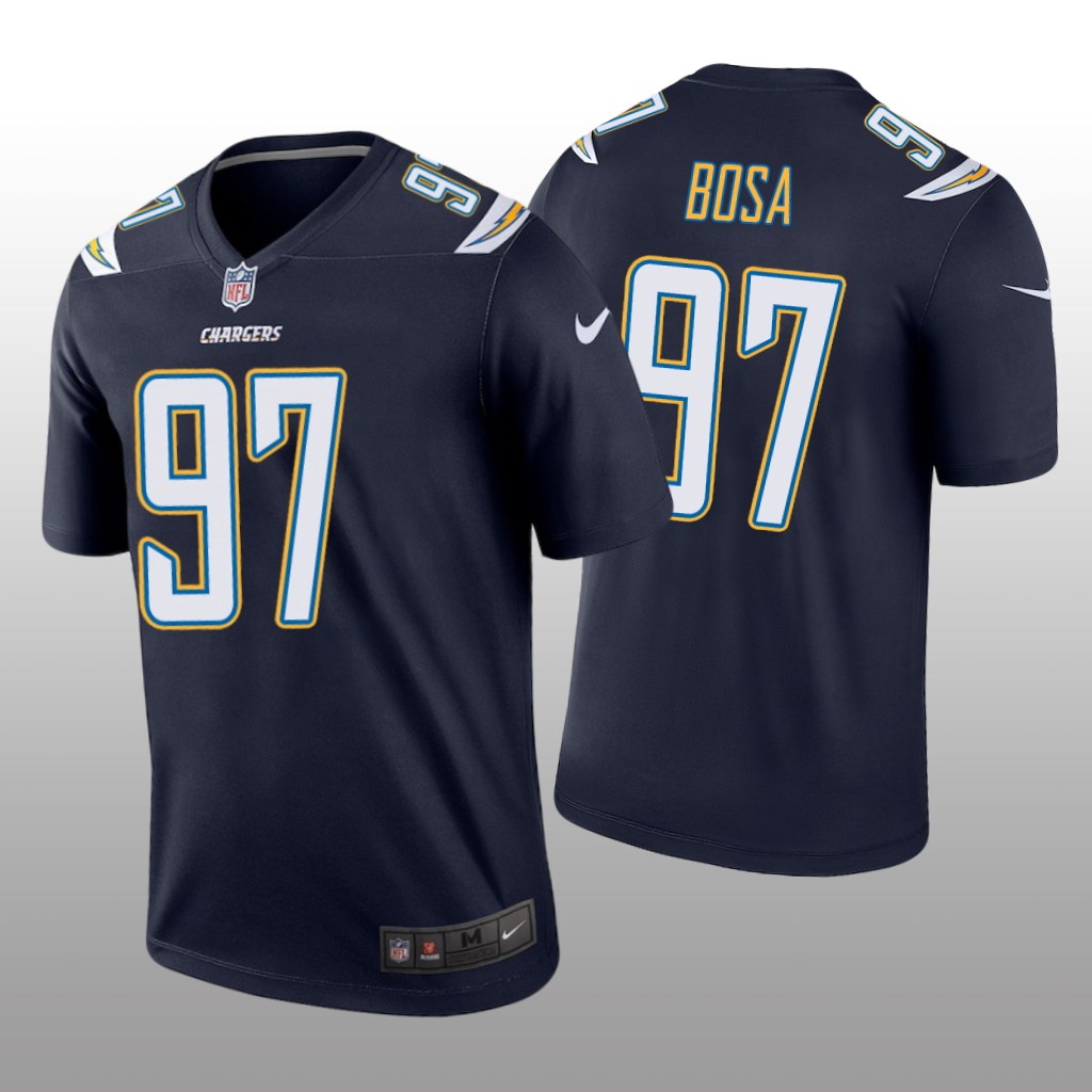 Men's Joey Bosa #97 Los Angeles Chargers Navy Legend Jersey