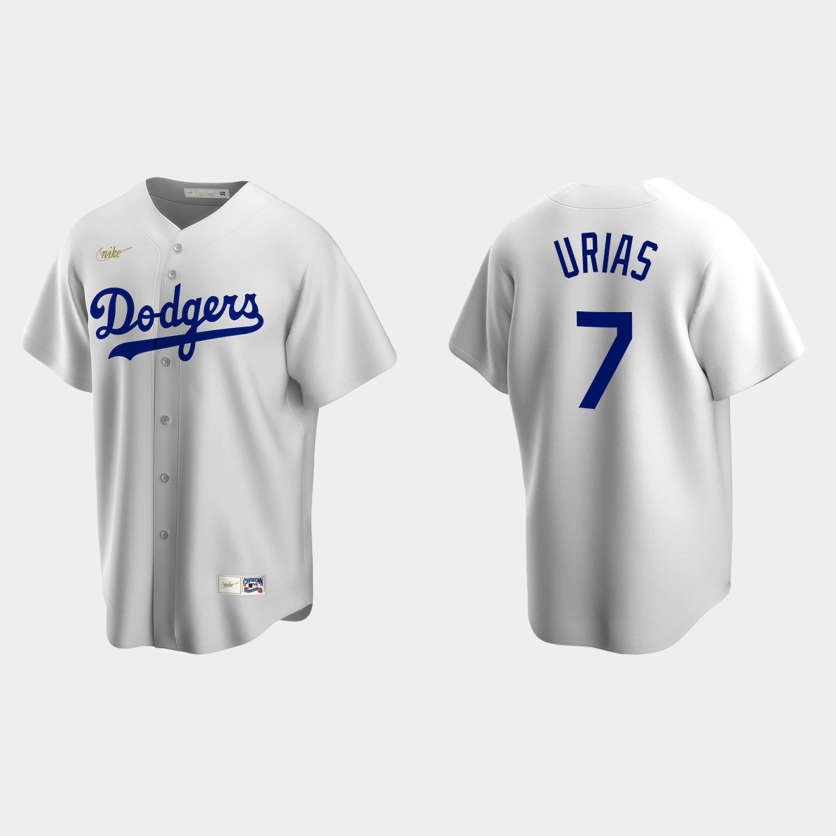 Men's Julio Urias Los Angeles Dodgers Cooperstown Collection Home Jersey - White