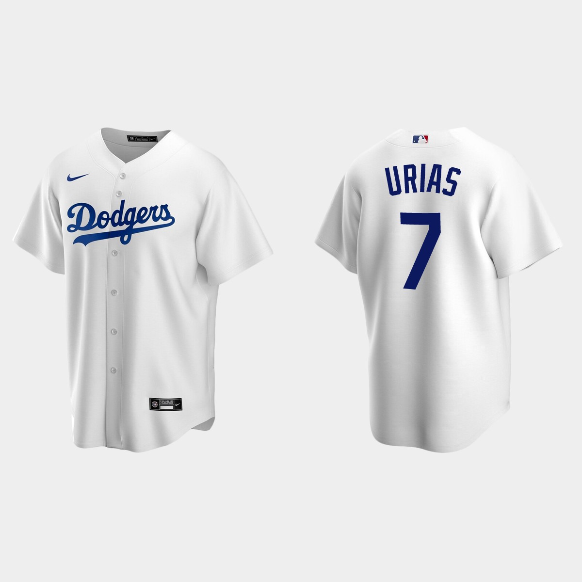 Men's Los Angeles Dodgers Julio Urias Home Jersey - White