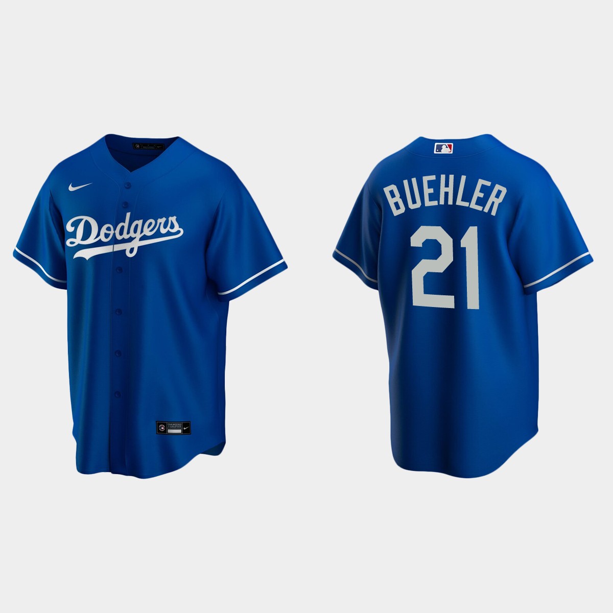 Men's Los Angeles Dodgers Walker Buehler Alternate Jersey - Royal