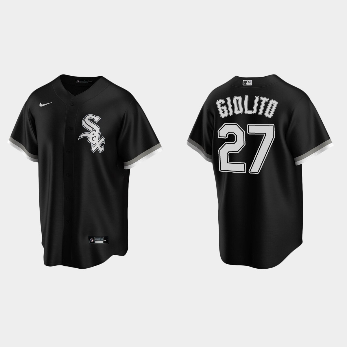 Men's Lucas Giolito Chicago White Sox Alternate Jersey - Black