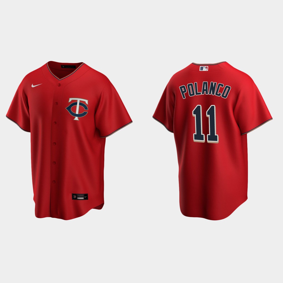 Men's Minnesota Twins Jorge Polanco Alternate Jersey - Red