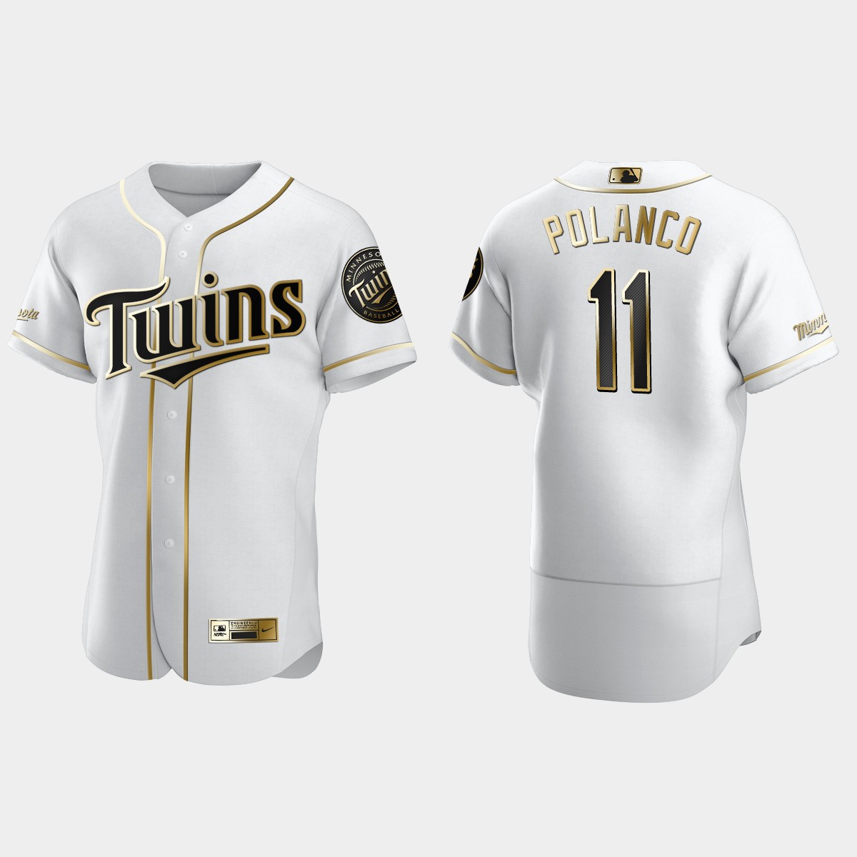 Men's Minnesota Twins Jorge Polanco Golden Edition Jersey - White