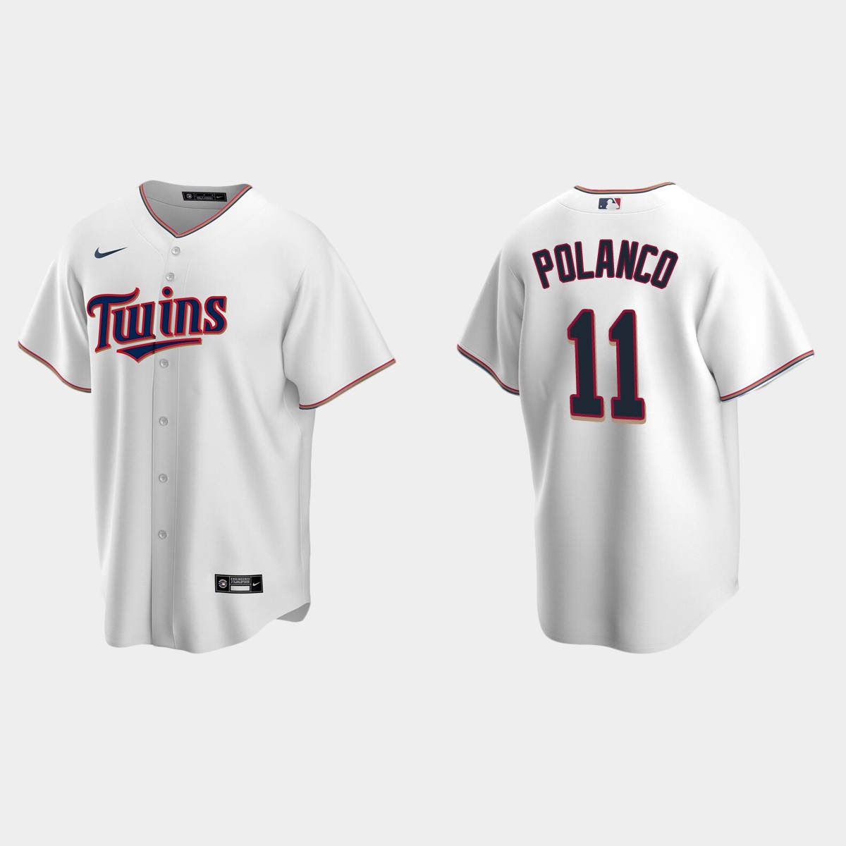 Men's Minnesota Twins Jorge Polanco Home Jersey - White
