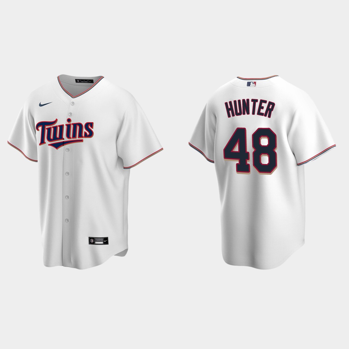 Men's Minnesota Twins Torii Hunter White Retired Player Jersey