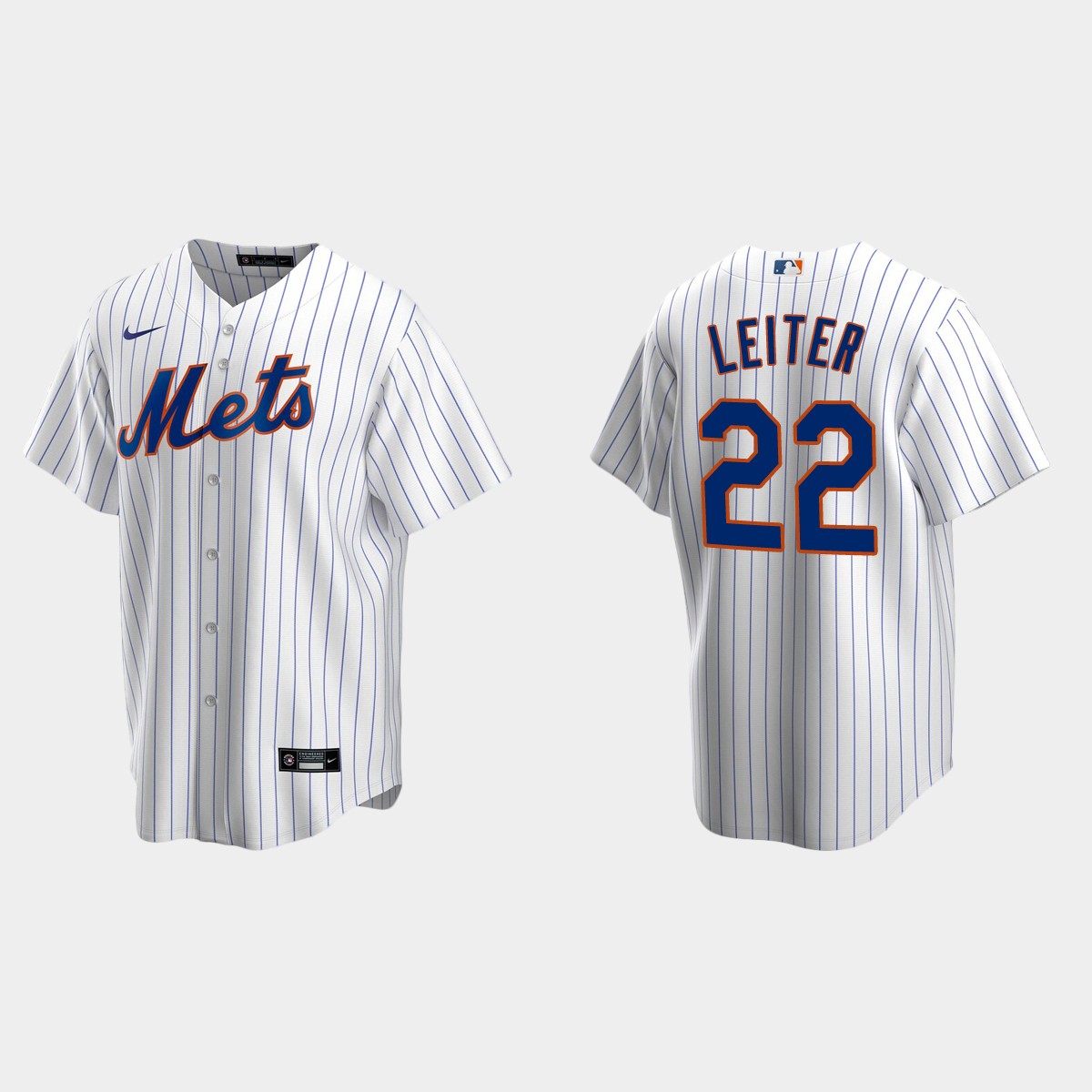 Men's New York Mets Al Leiter White Retired Player Jersey