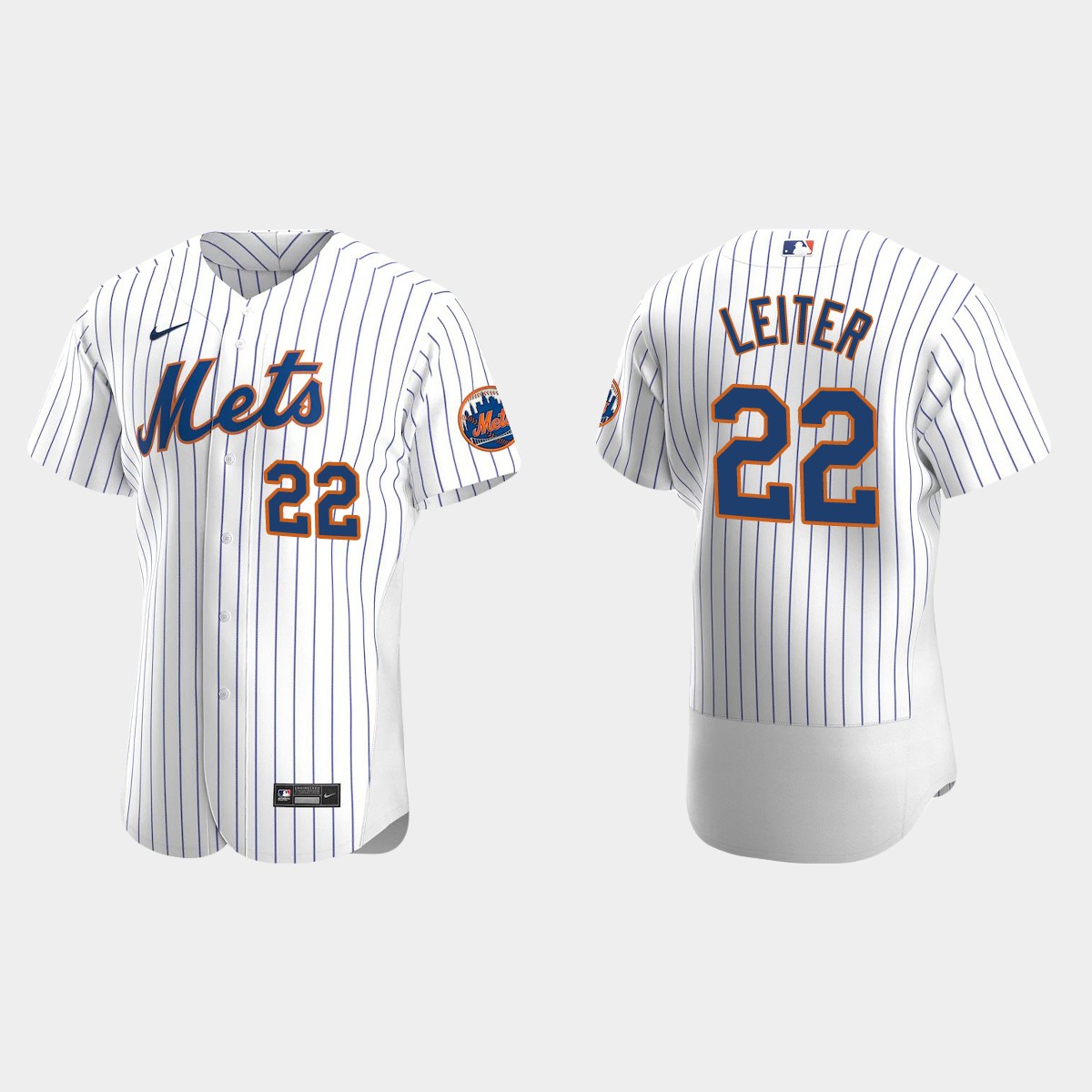 Men's New York Mets Al Leiter White Retired Player Jersey