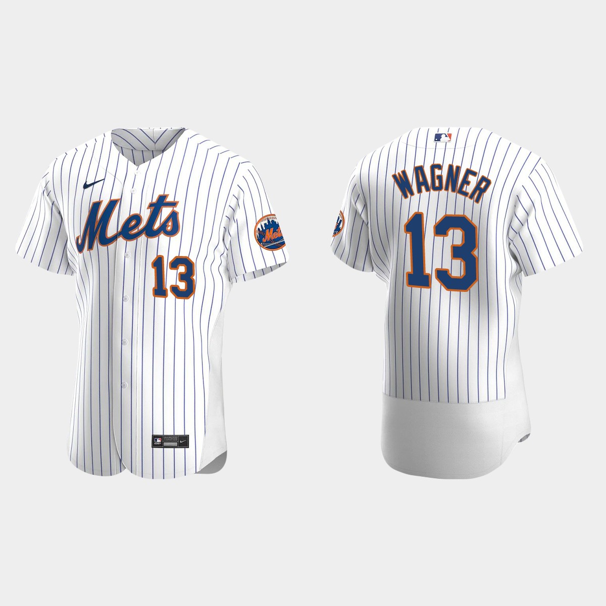 Men's New York Mets Billy Wagner White Retired Player Jersey