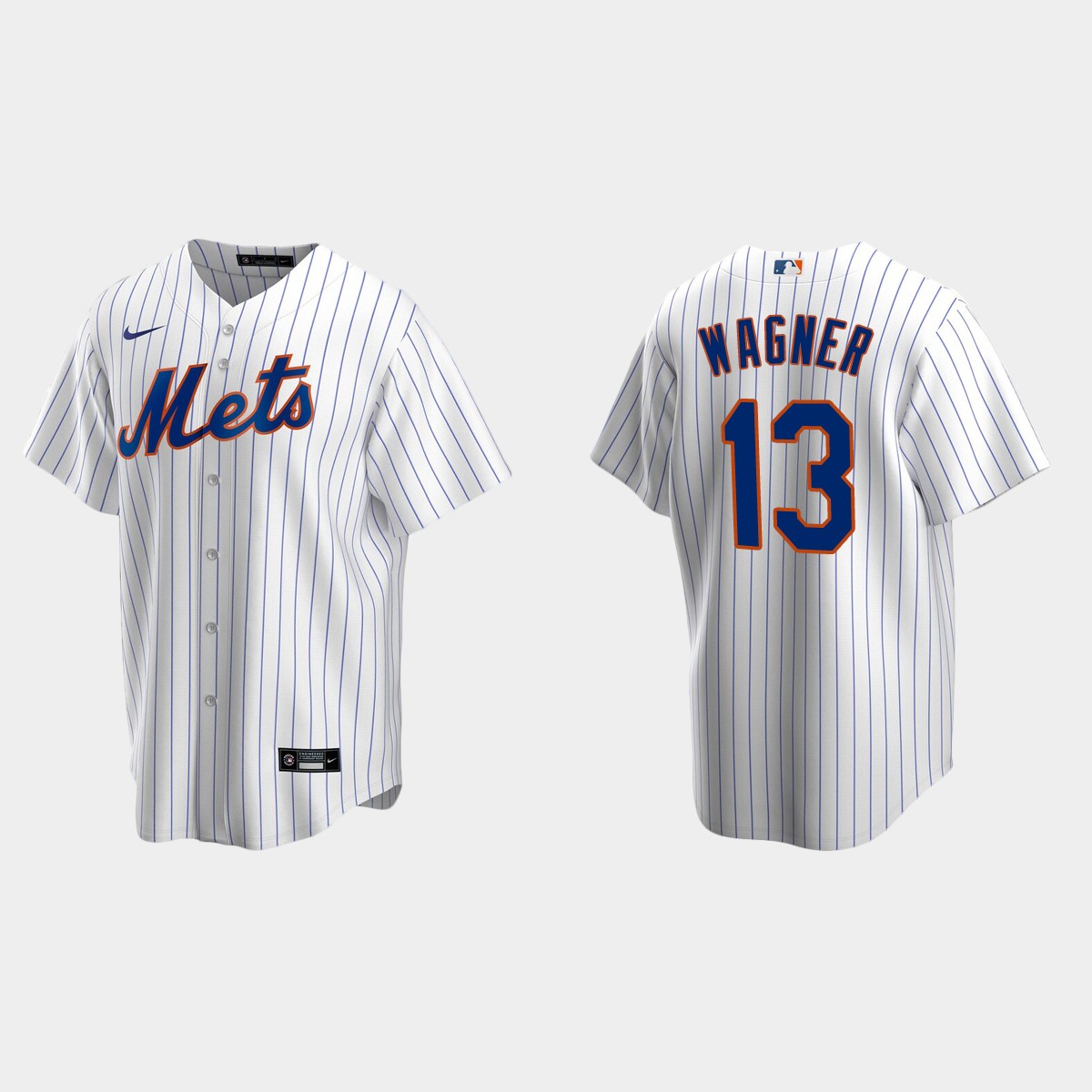 Men's New York Mets Billy Wagner White Retired Player Jersey