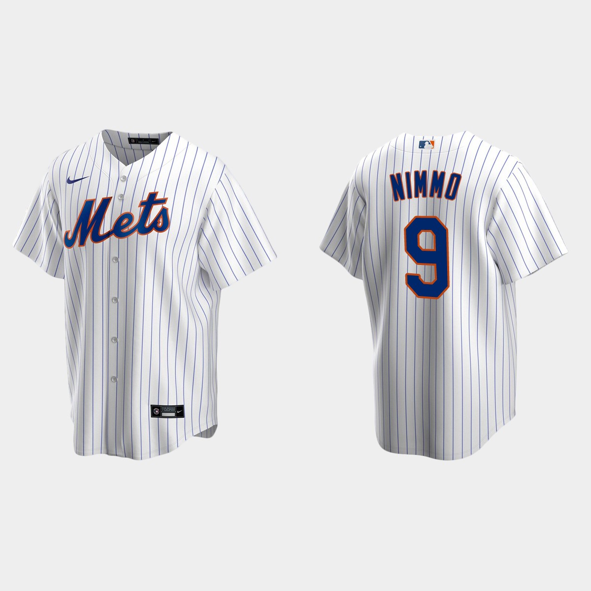 Men's New York Mets Brandon Nimmo Home Jersey - White