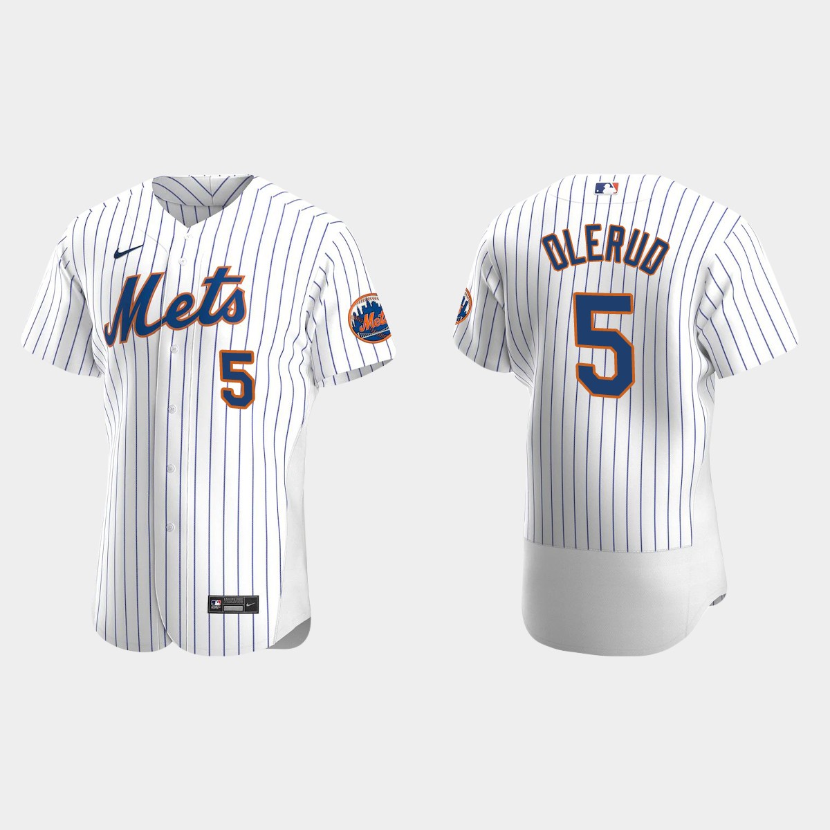 Men's New York Mets John Olerud White Retired Player Jersey