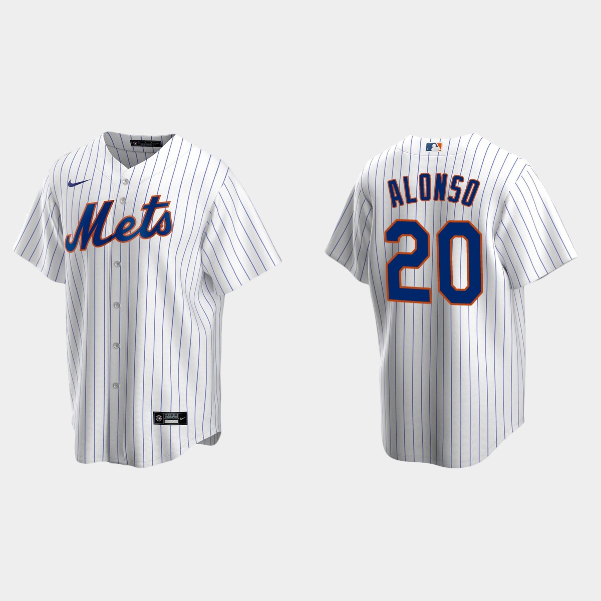 Men's New York Mets Pete Alonso Home Jersey - White