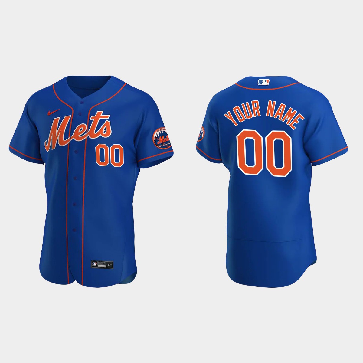 Men's New York Mets Royal 2020 Alternate Custom Jersey
