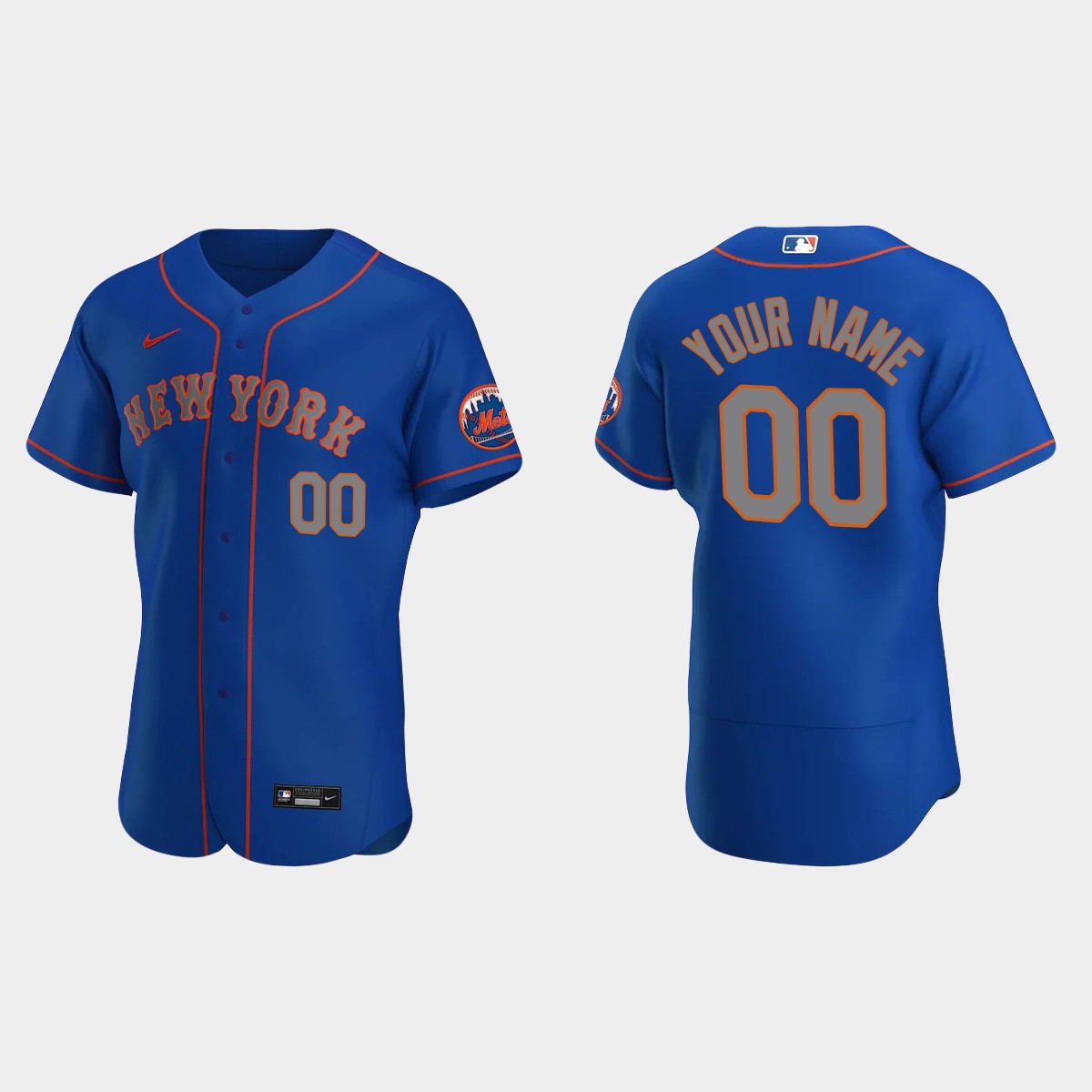 Men's New York Mets Royal 2020 Alternate Custom Jersey